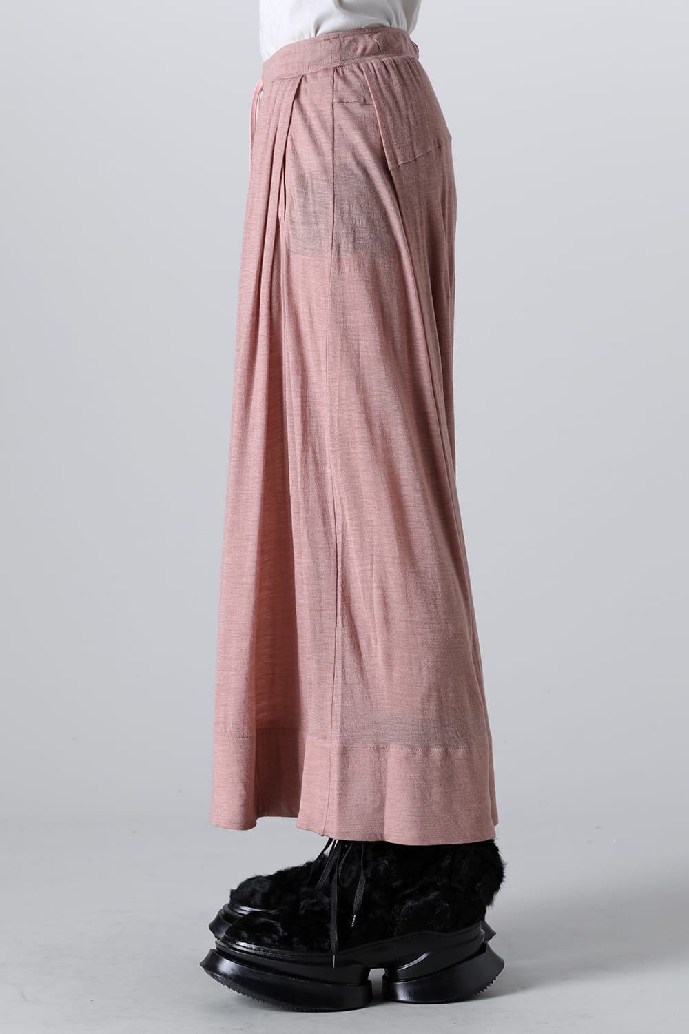 Overlap Easy Pants Pink