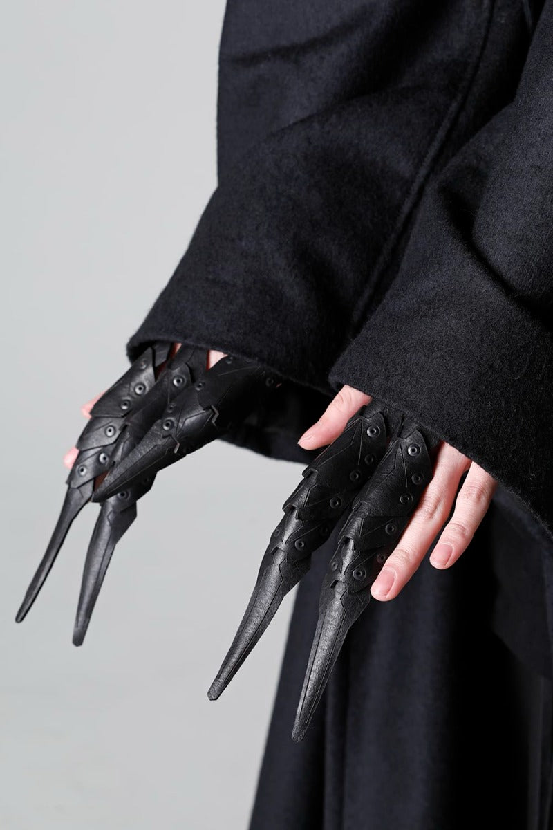 Crow Leather Ring (Short)