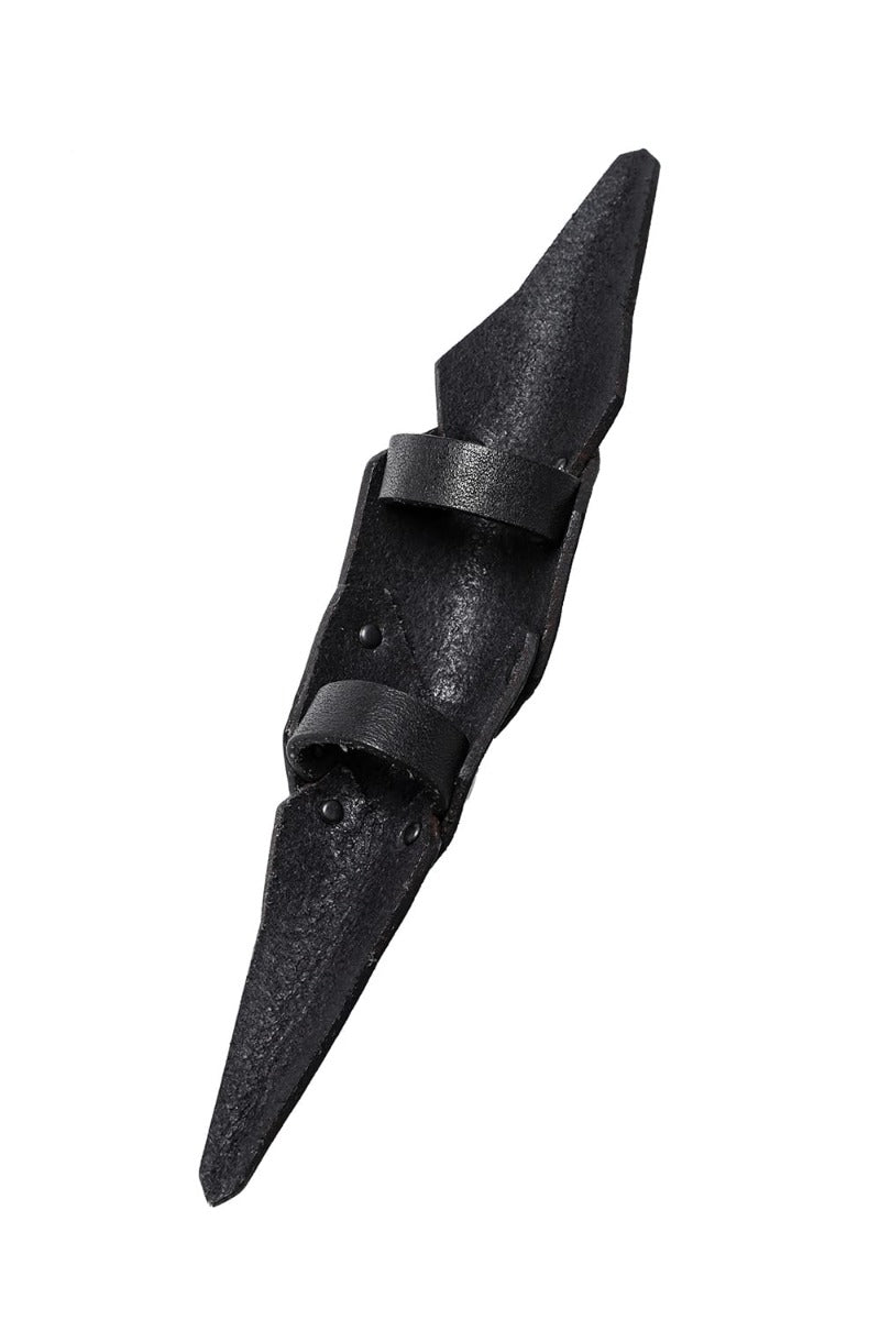 Crow Leather Ring (Short)