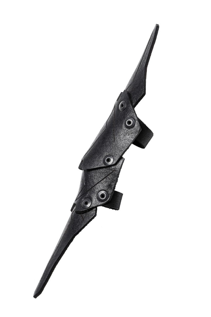 Crow Leather Ring (Short)