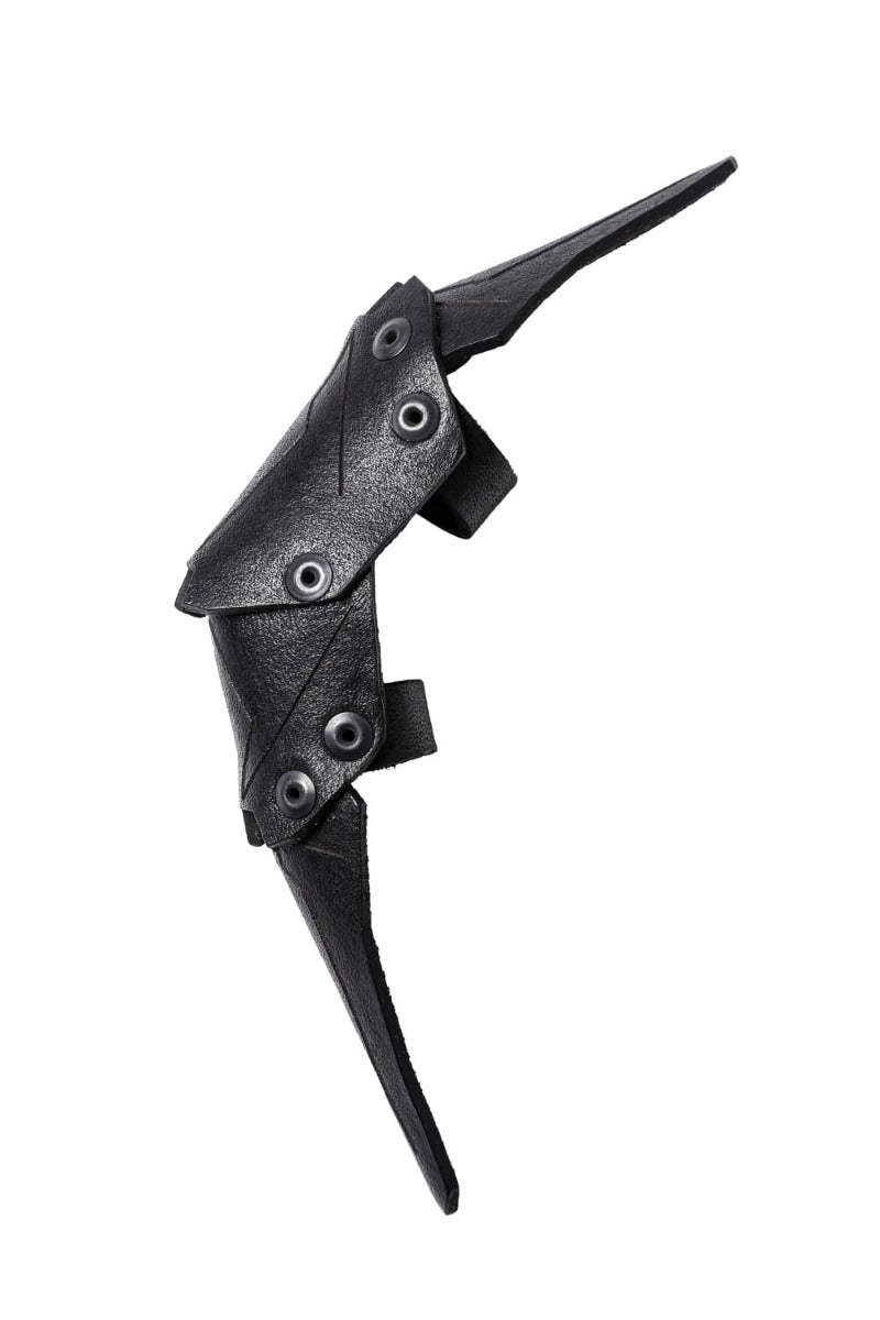 Crow Leather Ring (Short)