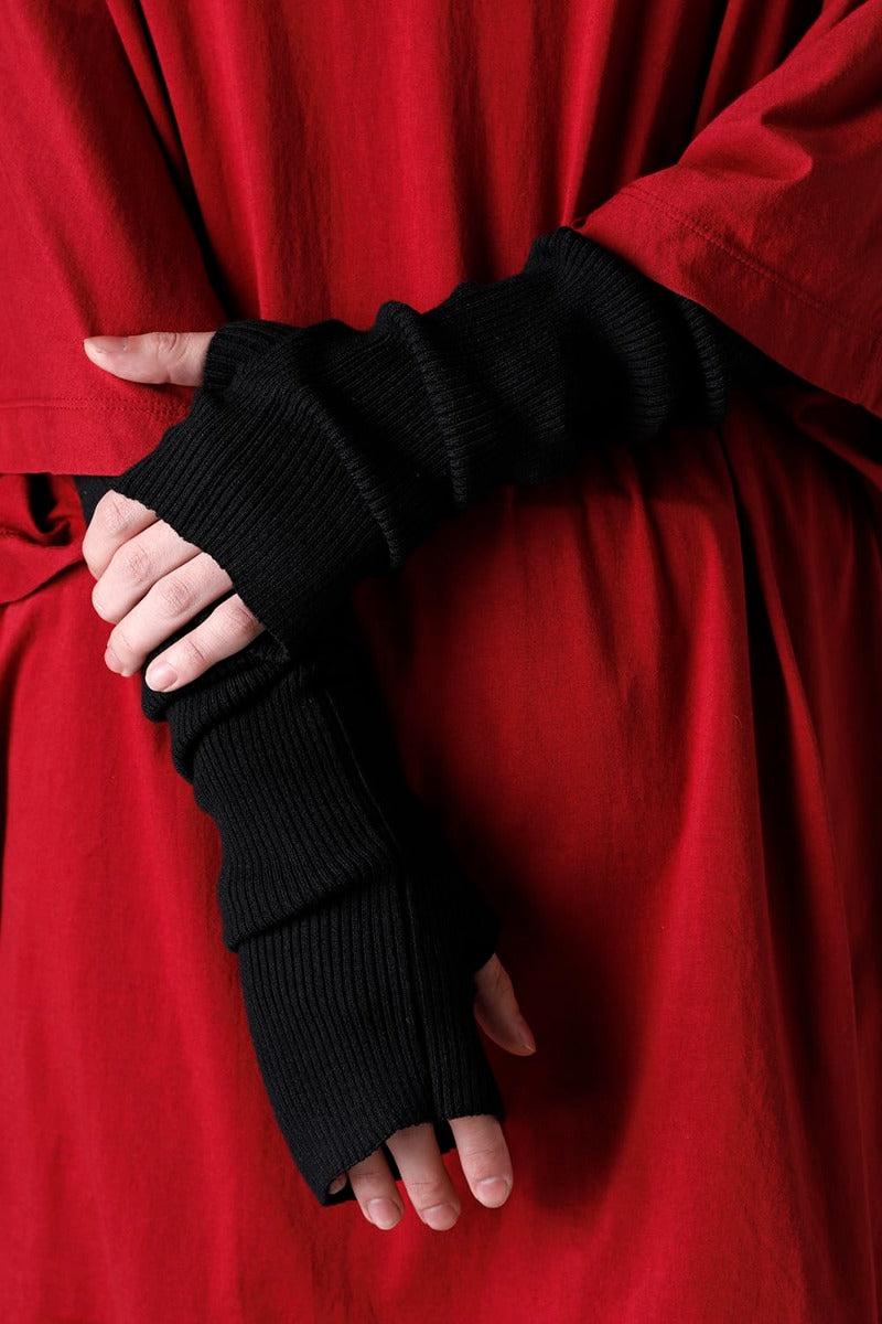 Knit Long Gloves