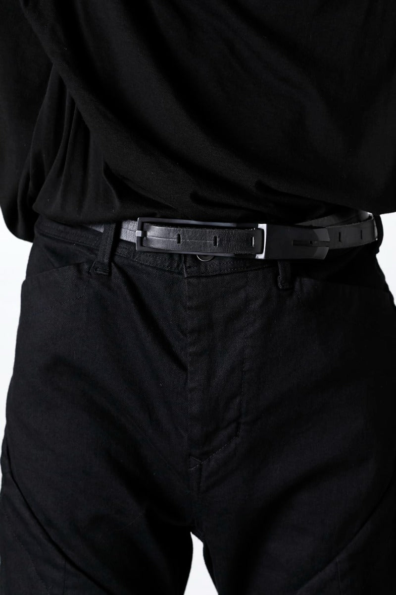 Cow Leather Belt Black