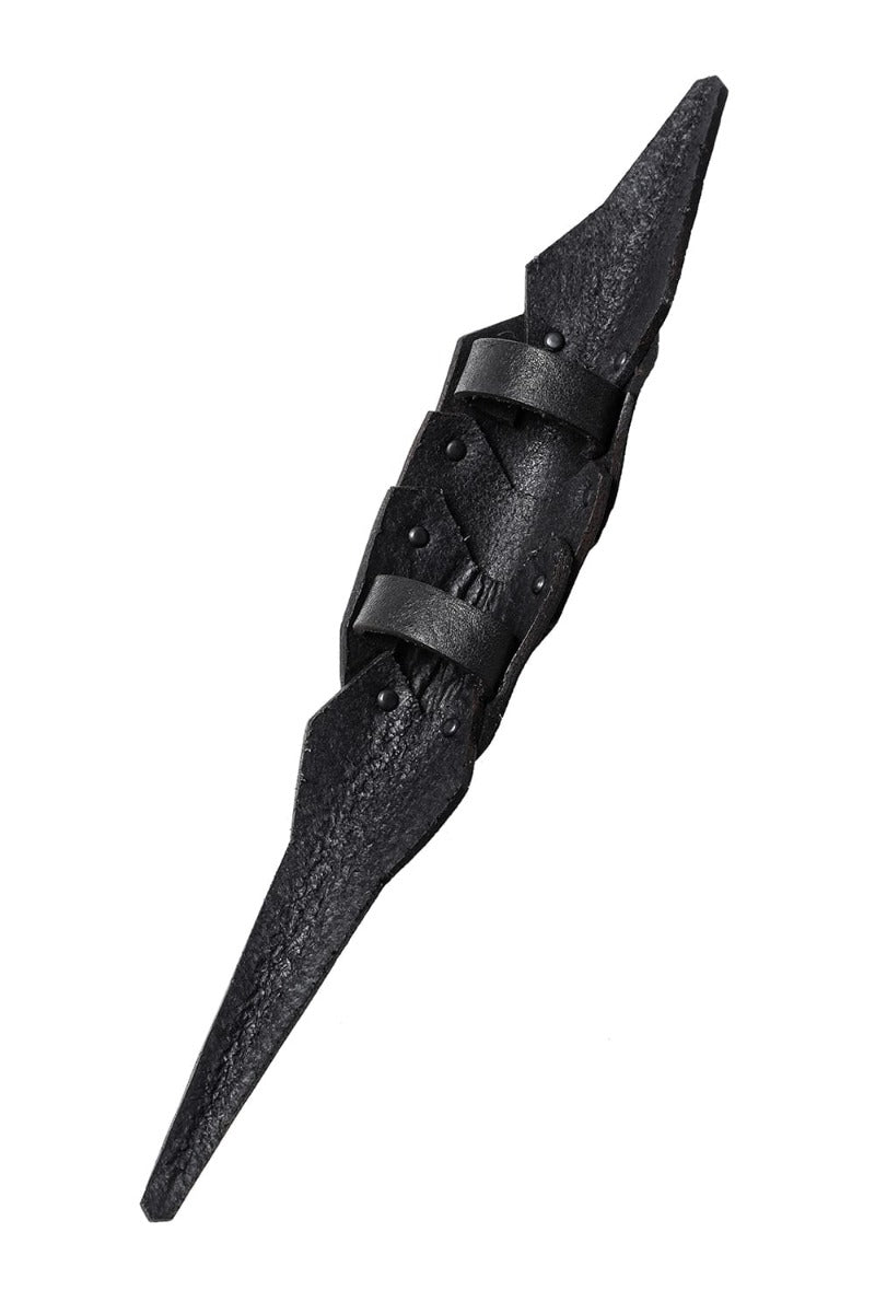 Crow Leather Ring (Long)