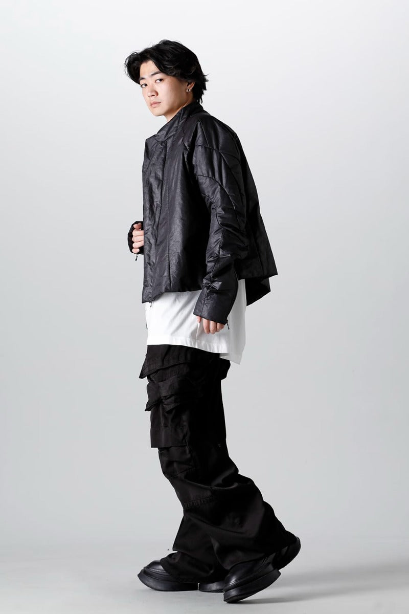 Coated Seamed Jacket