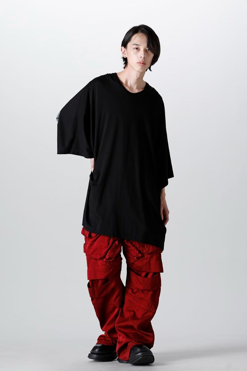 Printed Big Kite T-shirt Black