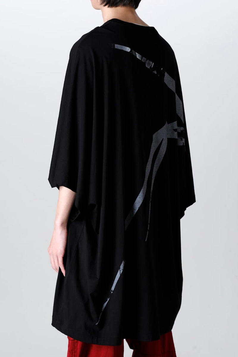 Printed Big Kite T-shirt Black