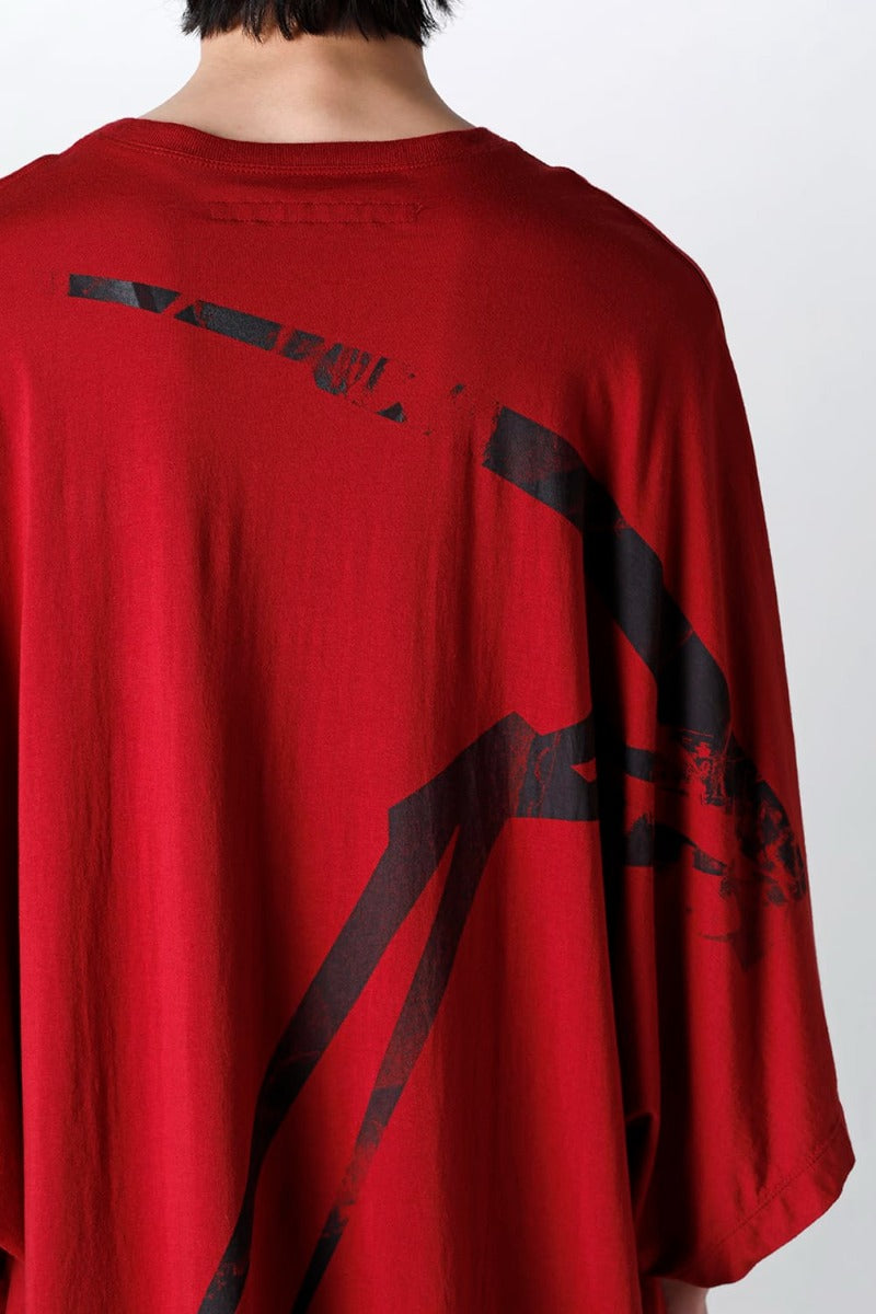 Printed Big Kite T-shirt Red