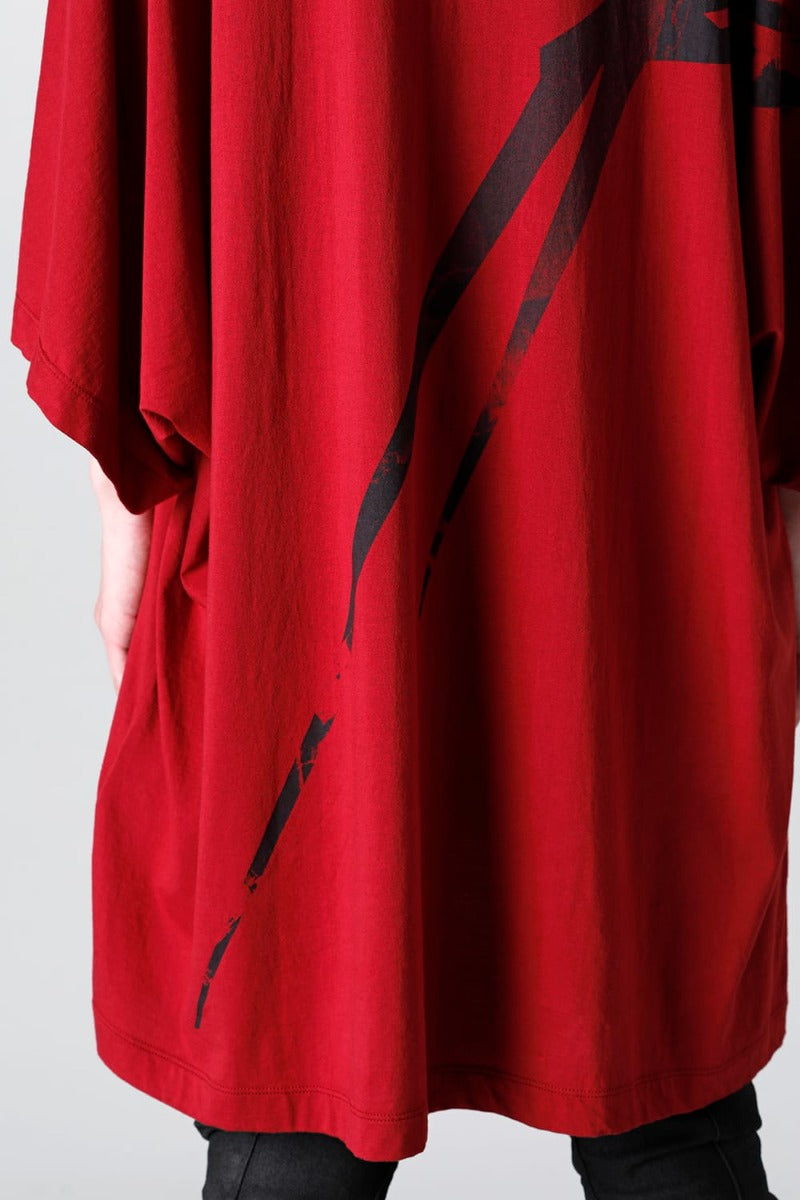 Printed Big Kite T-shirt Red