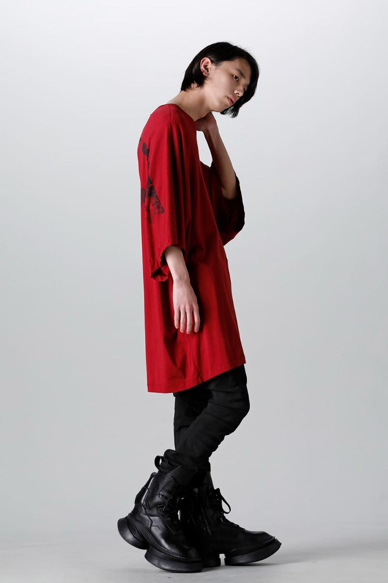 Printed Big Kite T-shirt Red