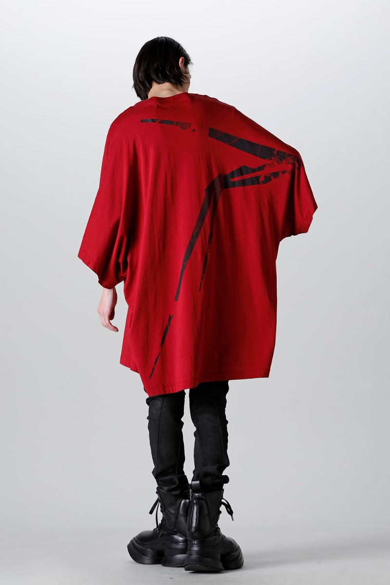 Printed Big Kite T-shirt Red