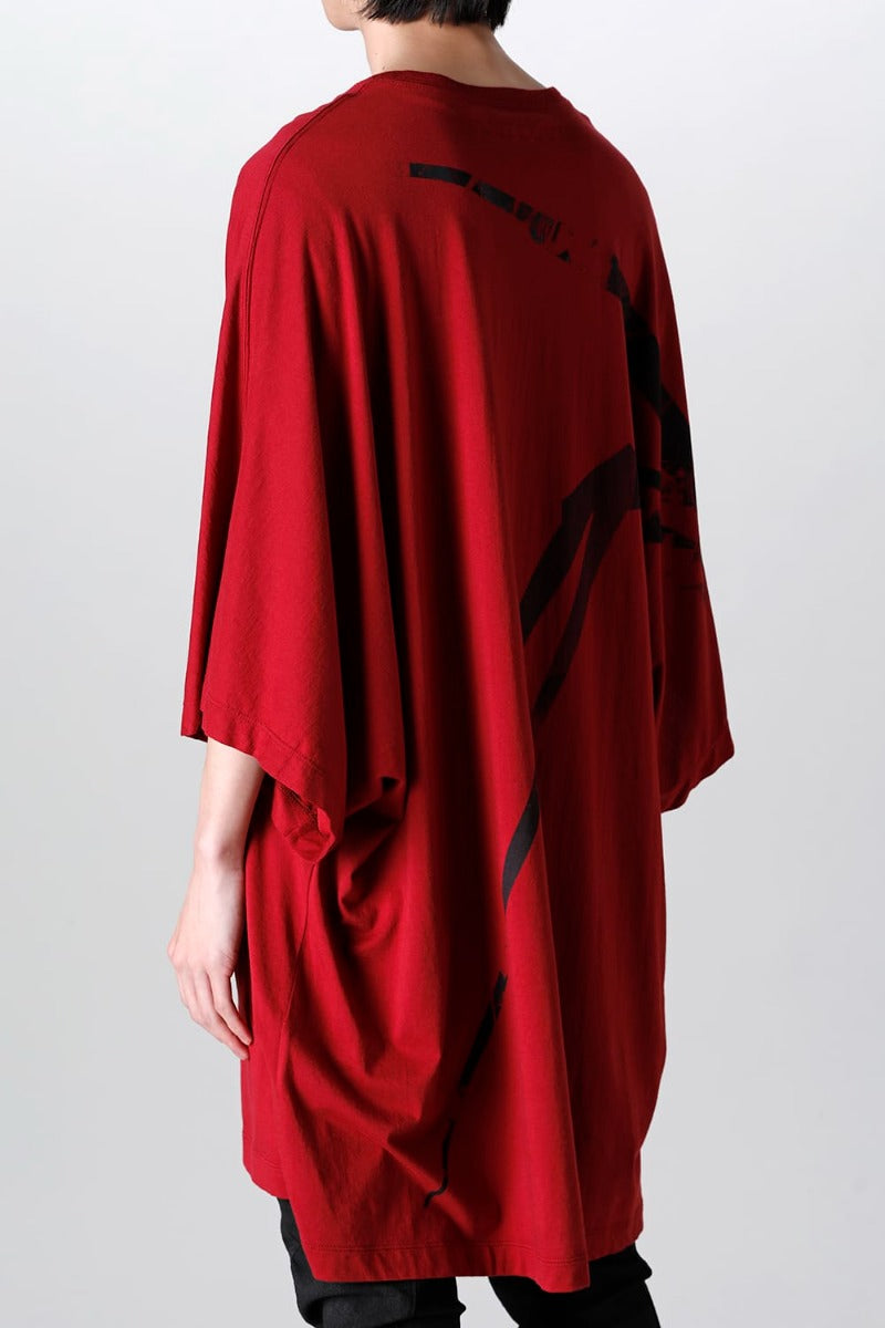 Printed Big Kite T-shirt Red