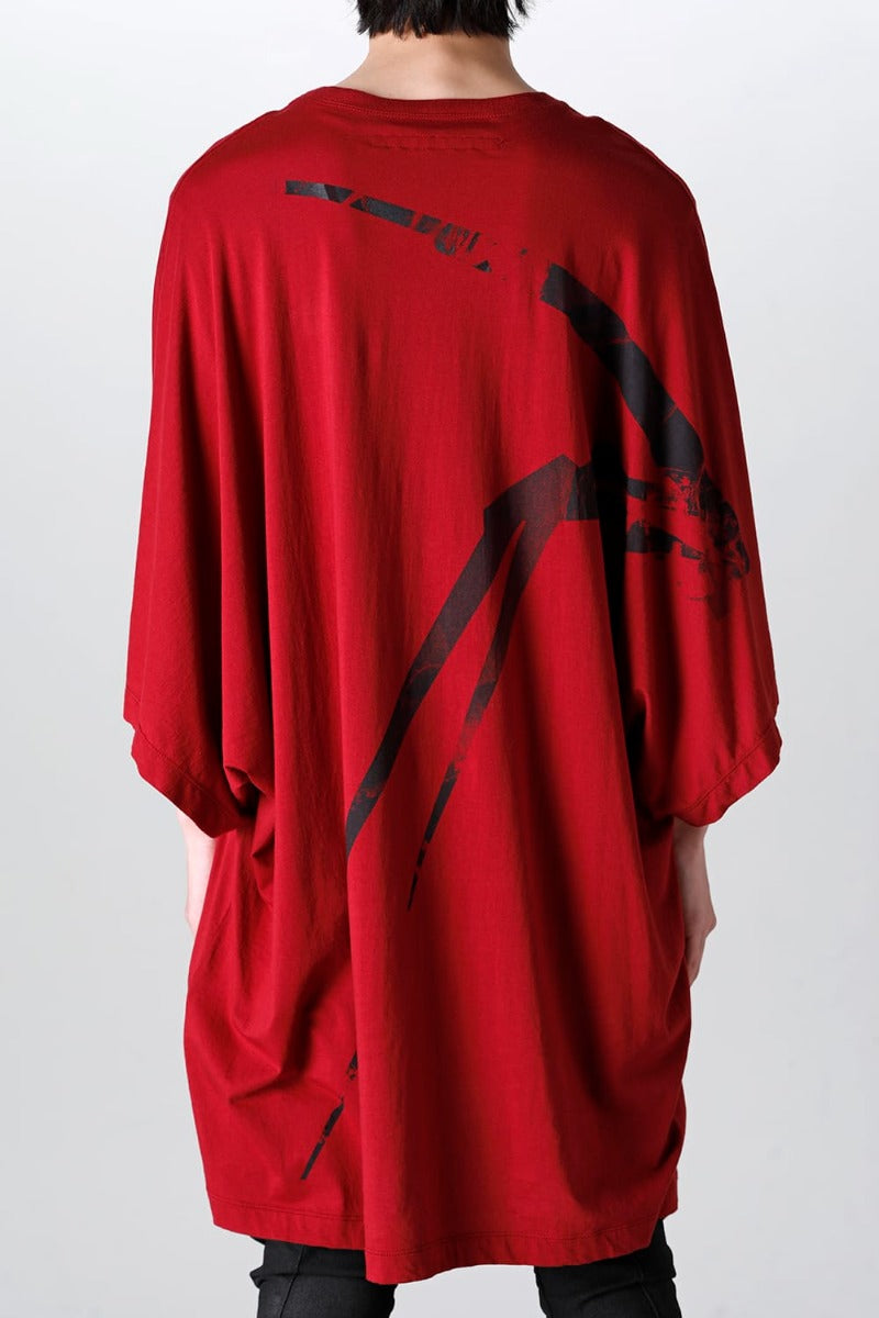 Printed Big Kite T-shirt Red
