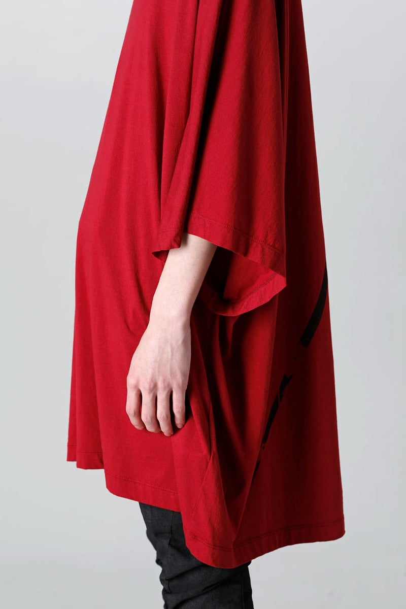 Printed Big Kite T-shirt Red