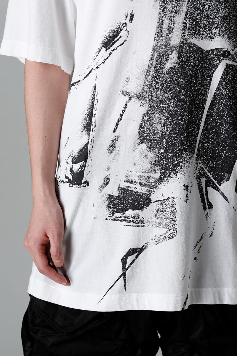 プリント レギュラー Tシャツ オフホワイト
