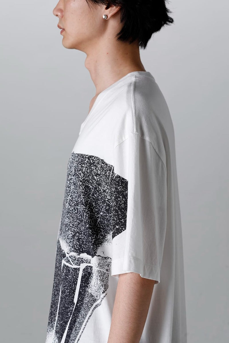 プリント レギュラー Tシャツ オフホワイト