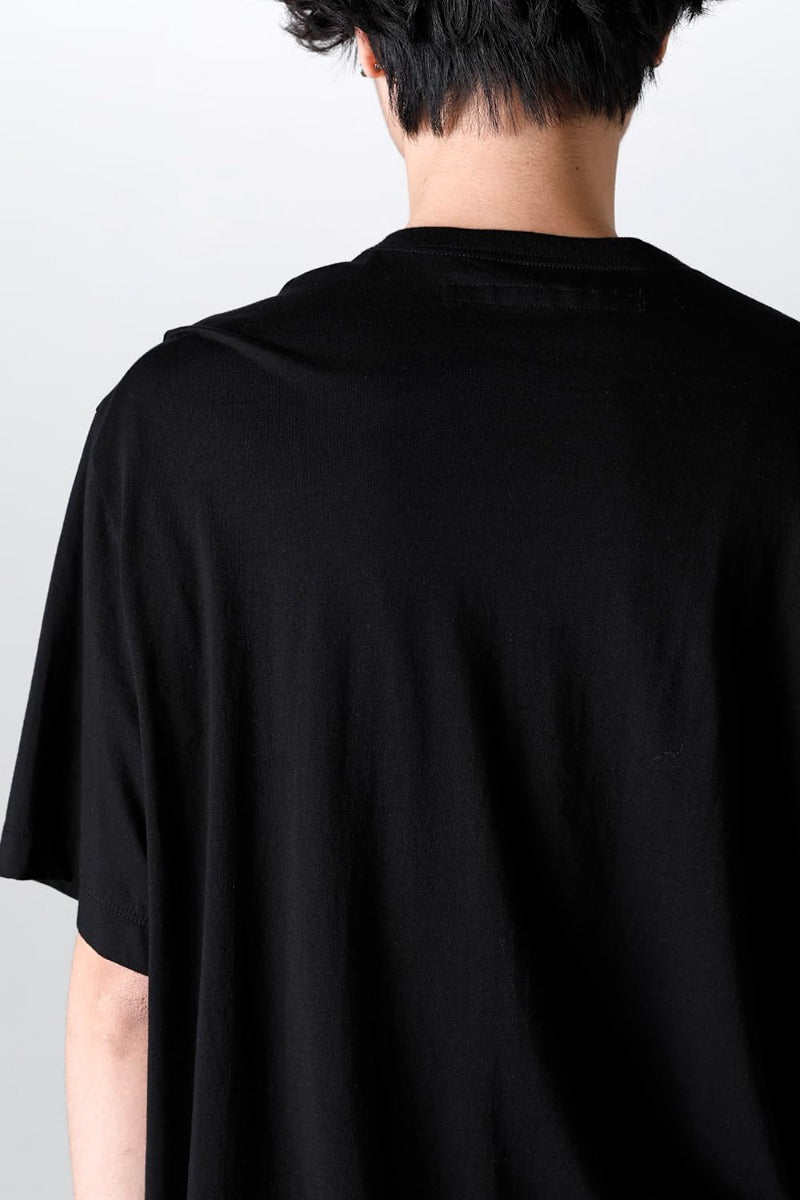 Printed Regular T-shirt Black