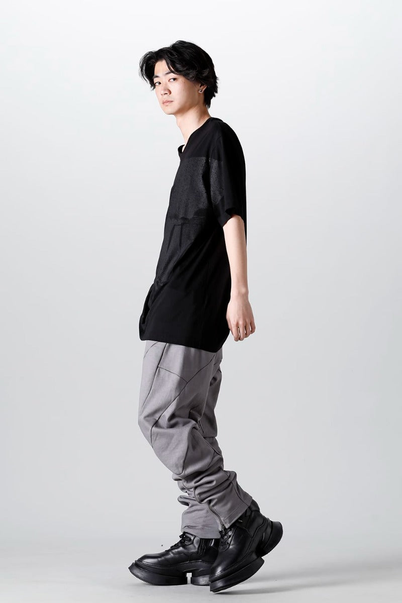 Printed Regular T-shirt Black