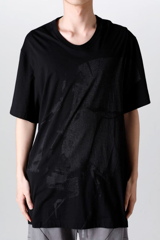 Printed Regular T-shirt Black