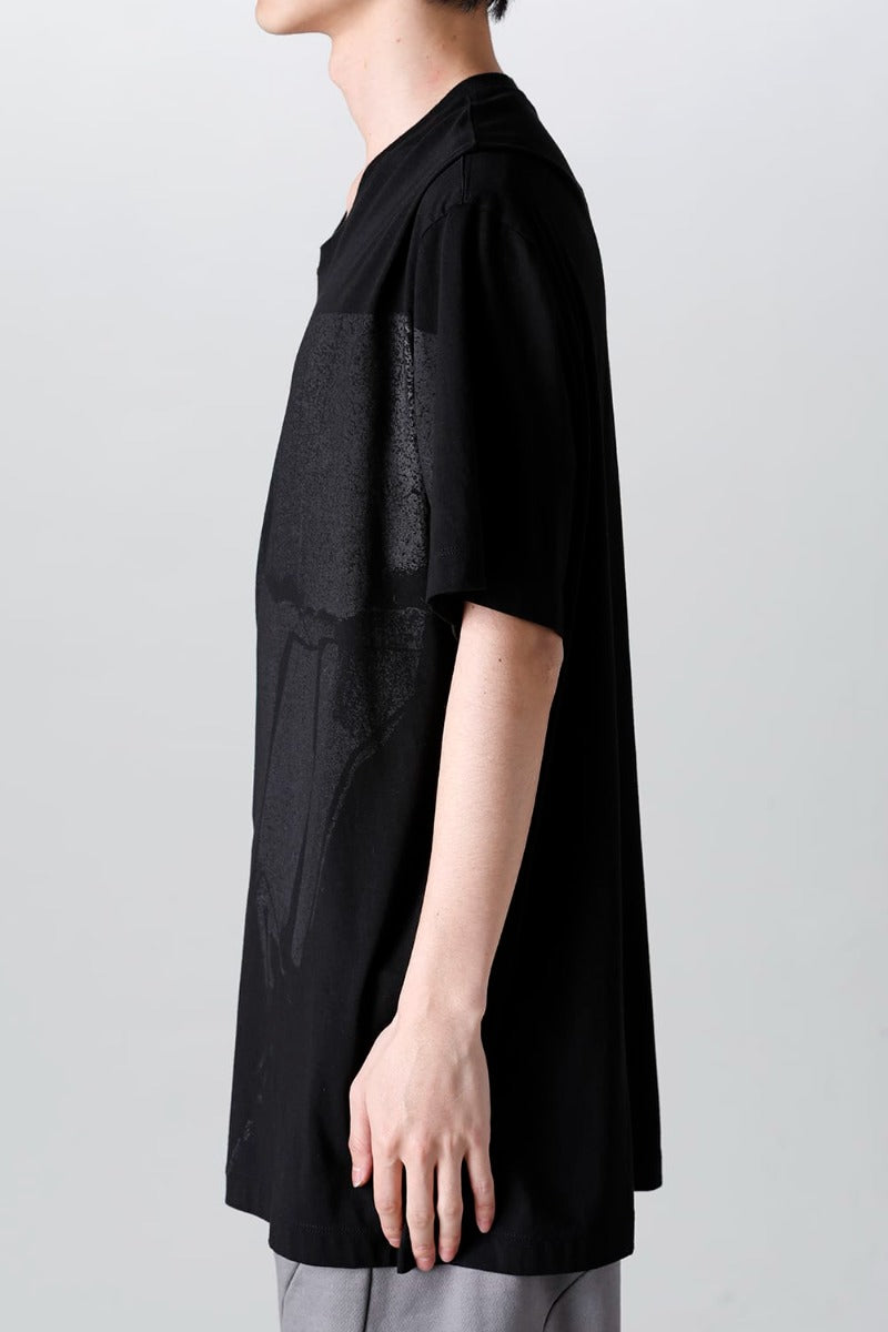 Printed Regular T-shirt Black