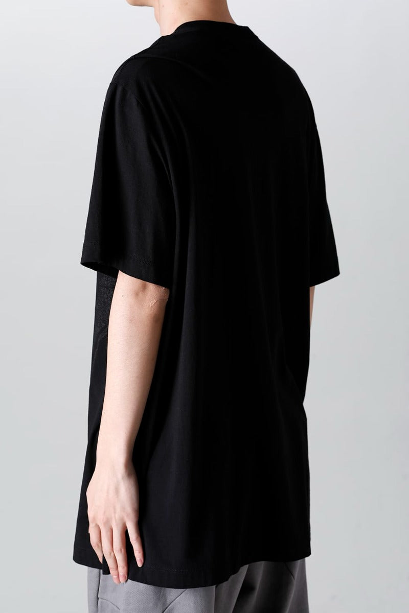 Printed Regular T-shirt Black