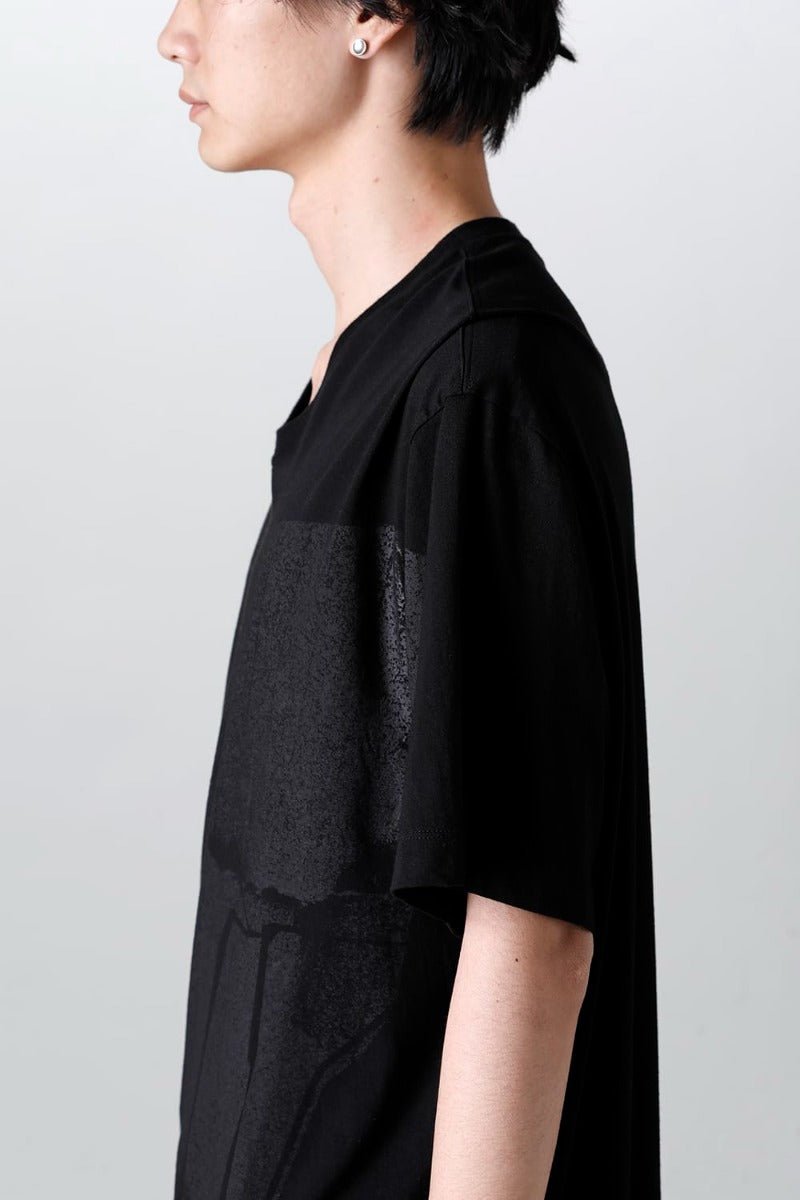 Printed Regular T-shirt Black
