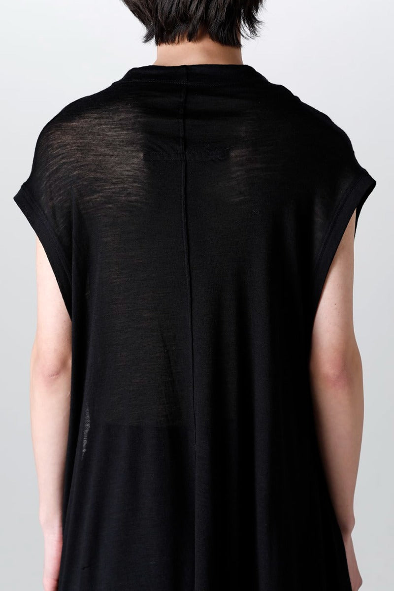 Venus Sleeveless Cutsewn Black