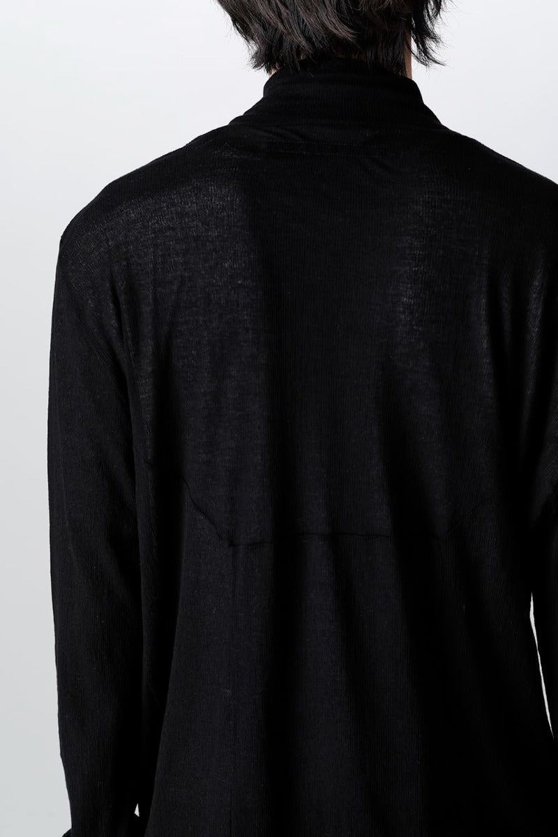 Seamed High Neck Cutsewn