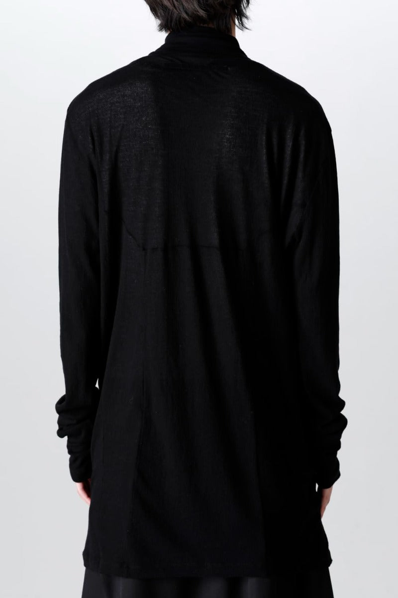 Seamed High Neck Cutsewn