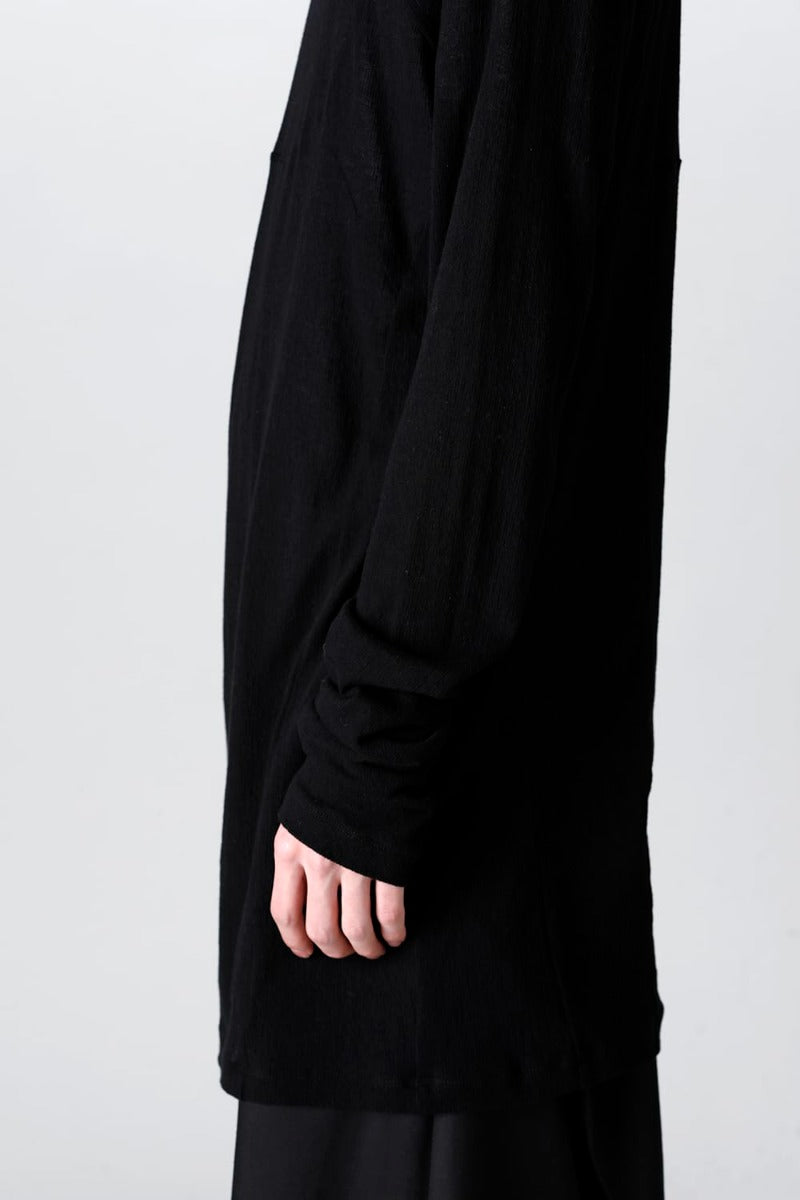 Seamed High Neck Cutsewn