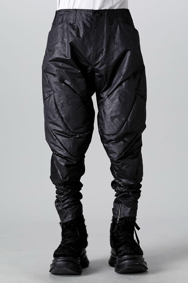 Coated Seamed Pants