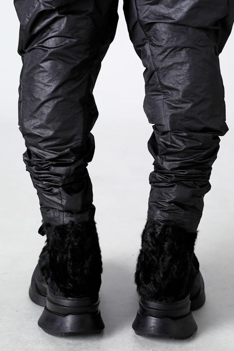 Coated Seamed Pants