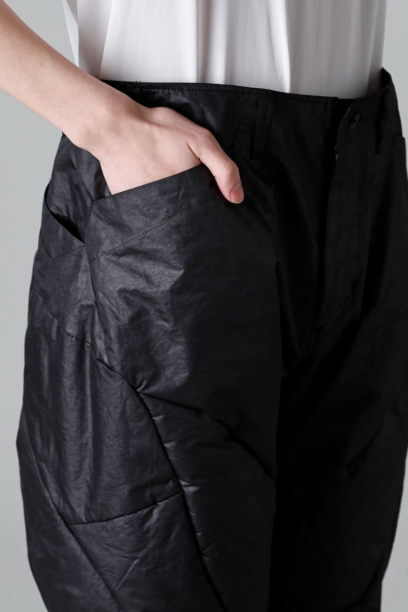 Coated Seamed Pants