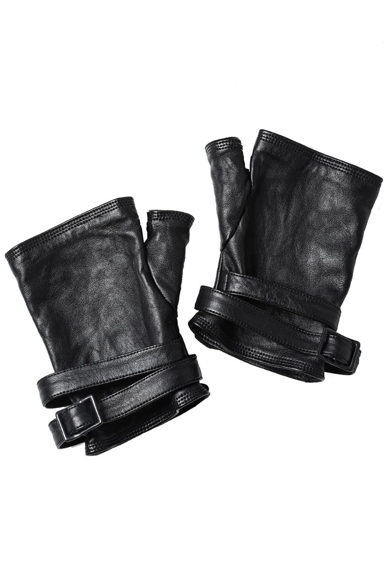 フィンガーレス レザーグローブ