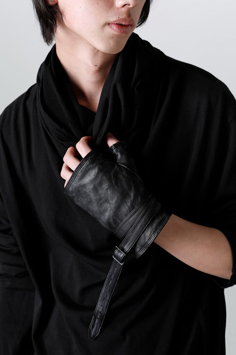 フィンガーレス レザーグローブ