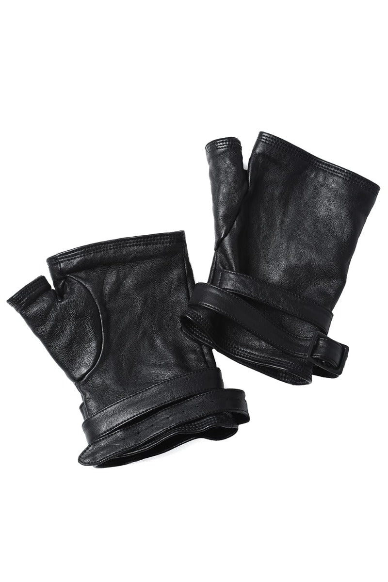 フィンガーレス レザーグローブ