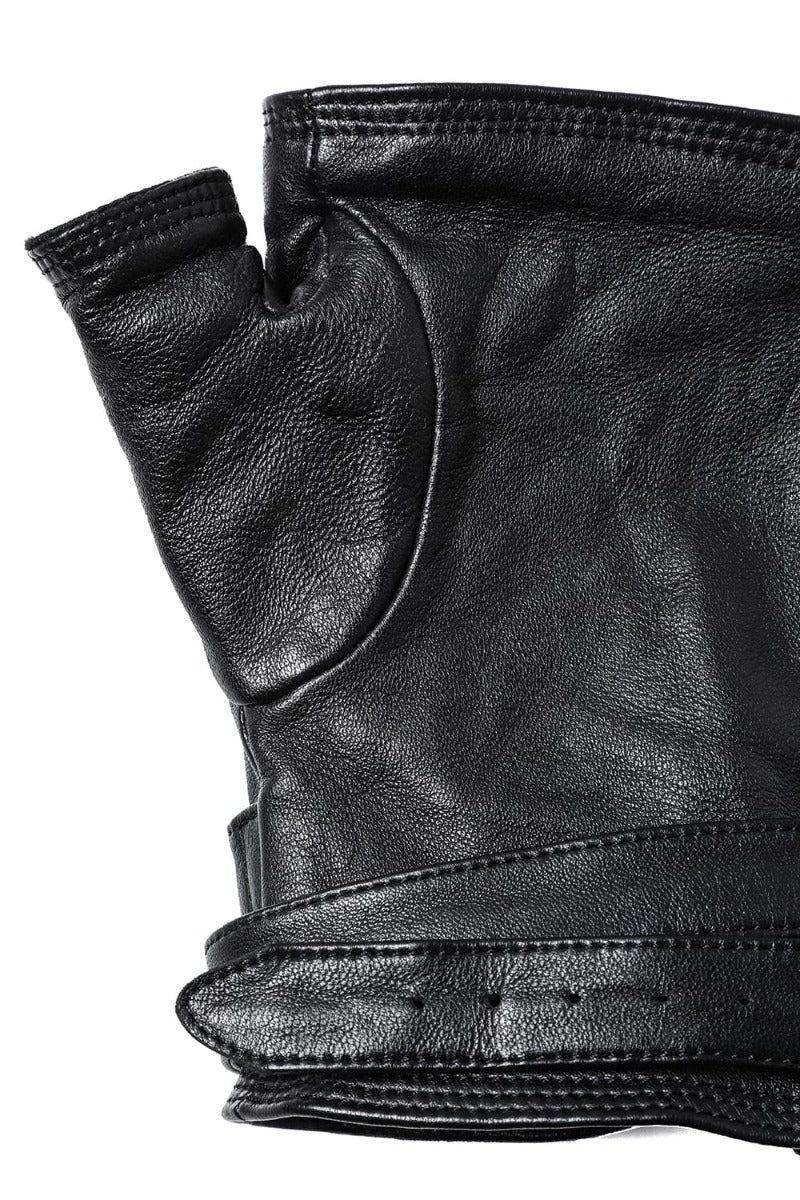 フィンガーレス レザーグローブ