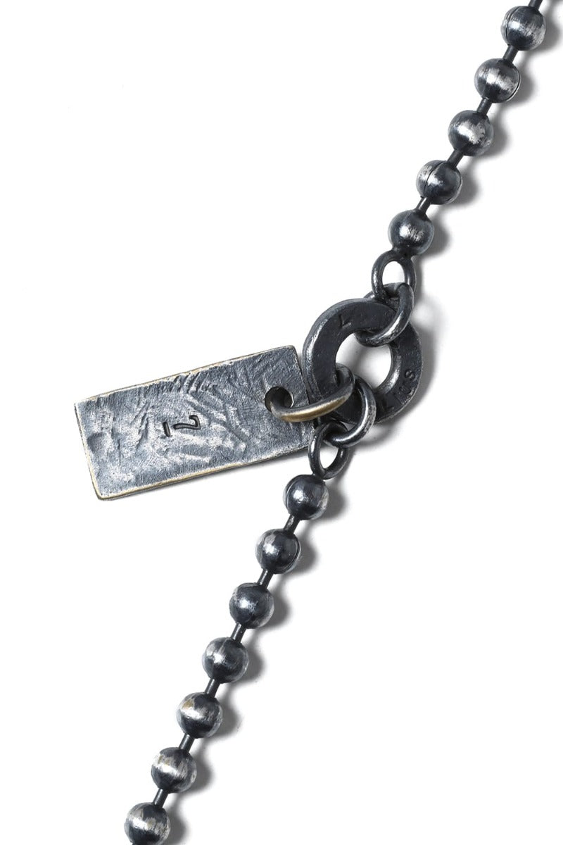 ドッグタグ ネックレス シルバー