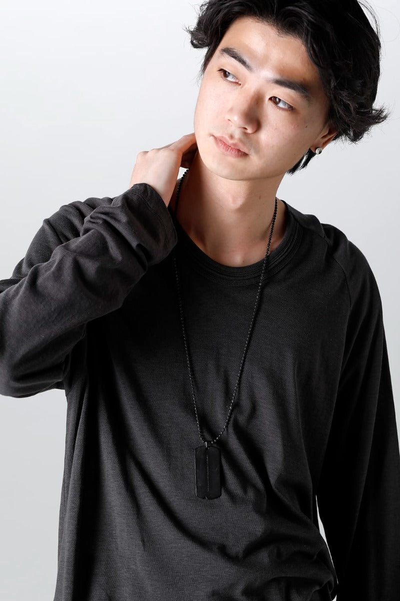 Dog Tag Necklace Black