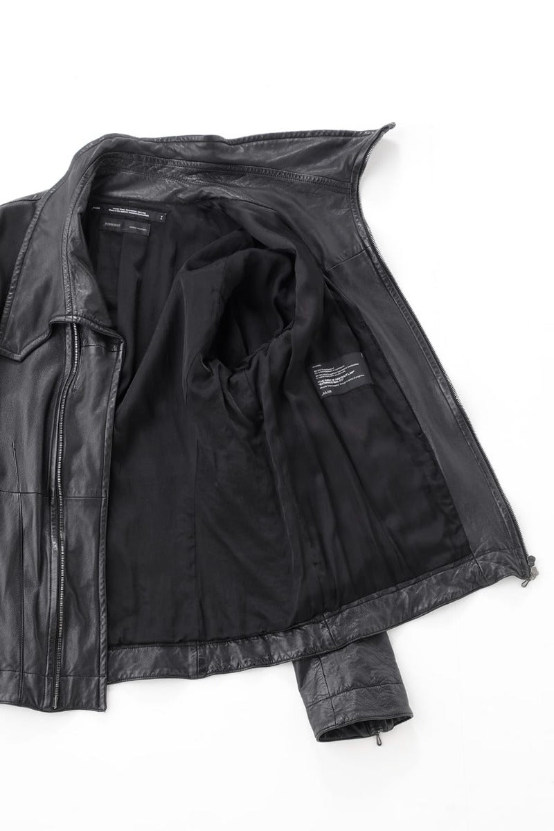 Jutneck W Lamb Leather Jacket