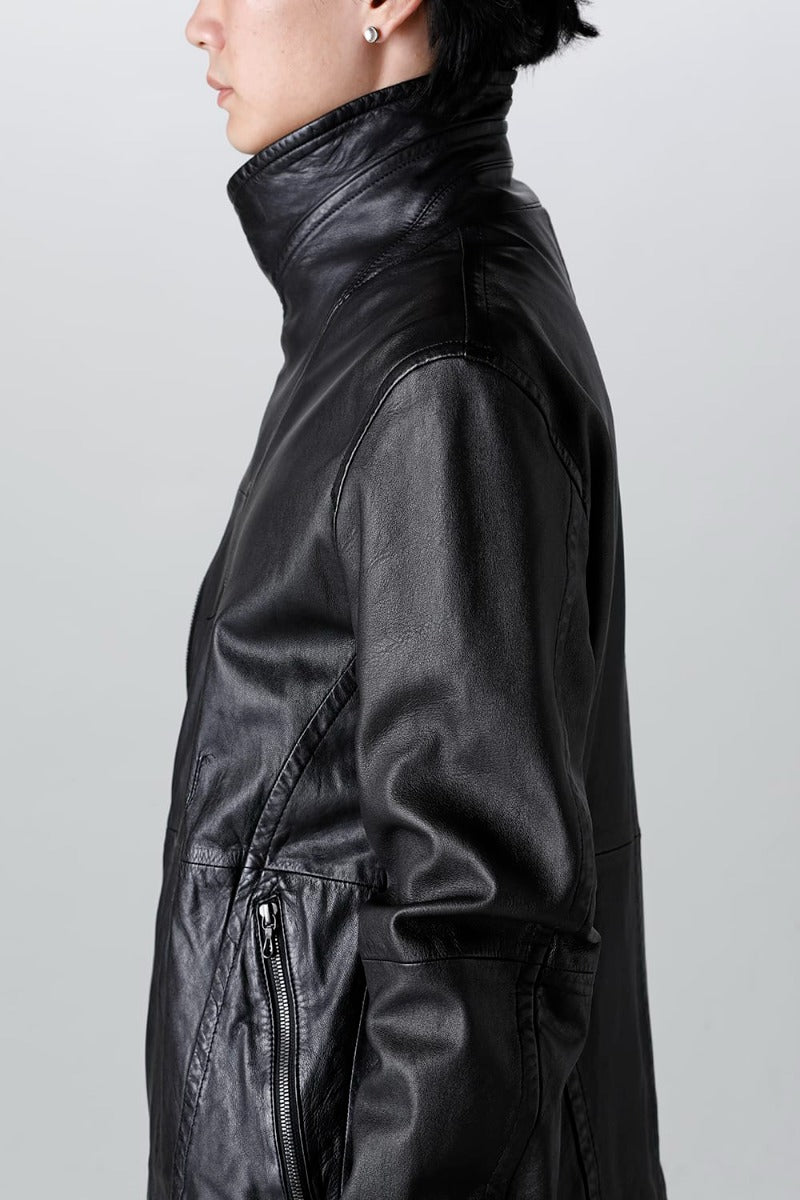 Jutneck W Lamb Leather Jacket