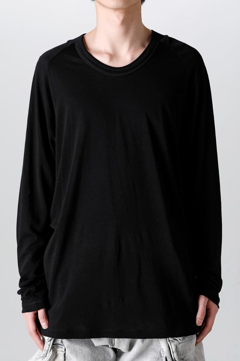Long sleeve Cutsewn Black