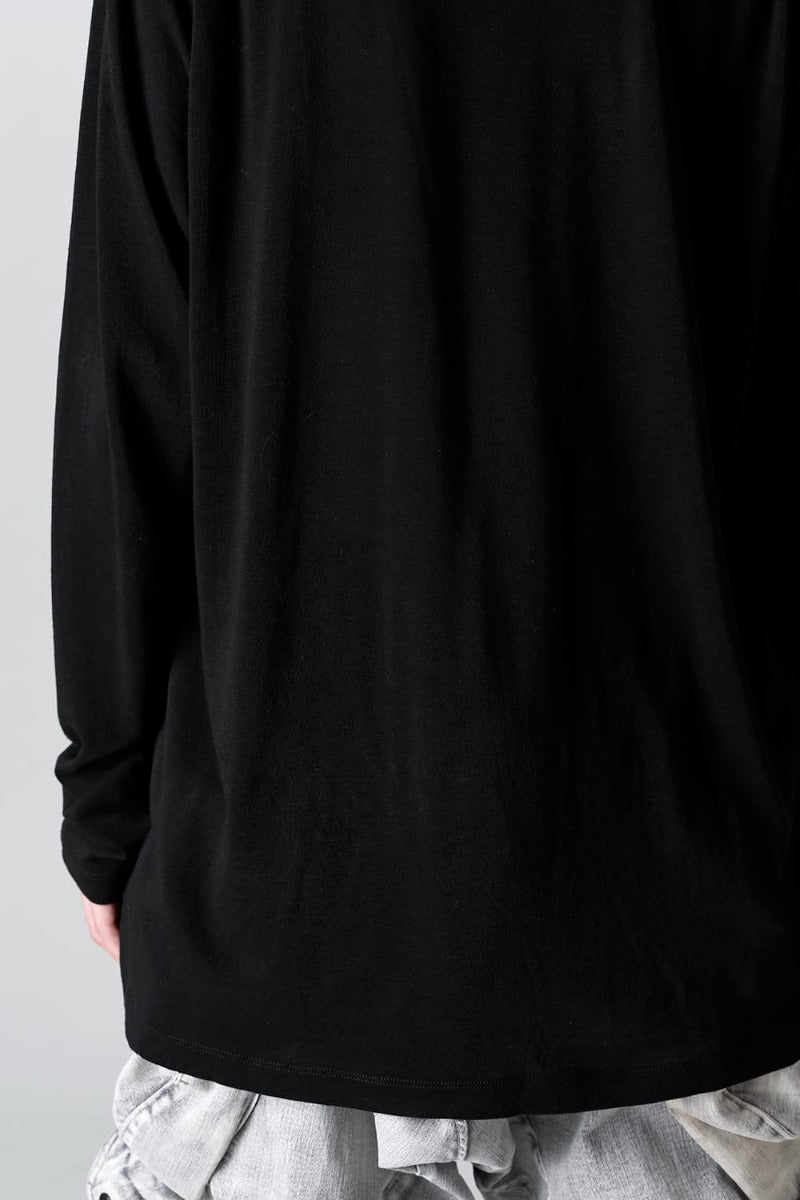 Long sleeve Cutsewn Black