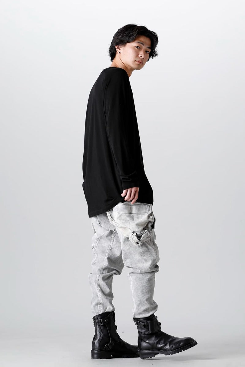 Long sleeve Cutsewn Black