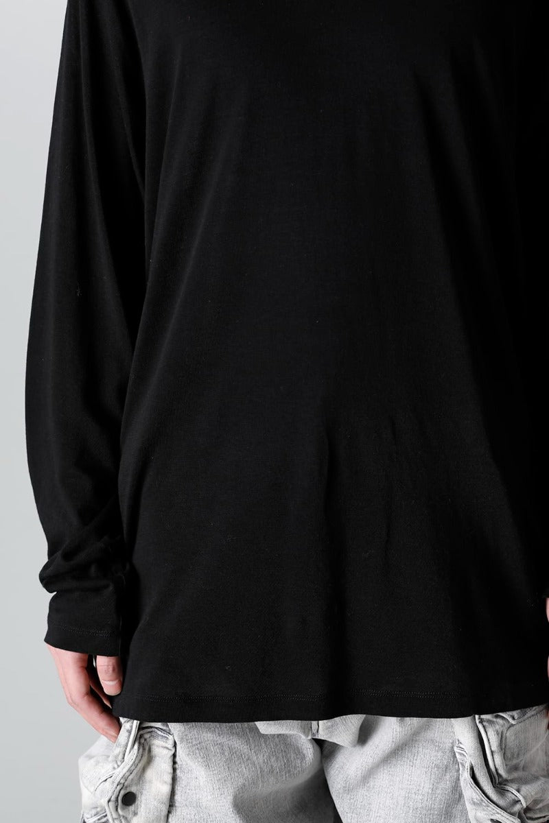 Long sleeve Cutsewn Black