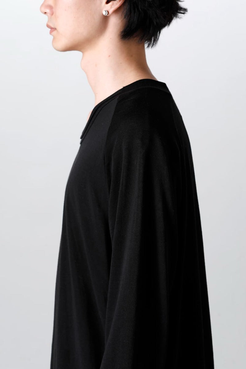 Long sleeve Cutsewn Black
