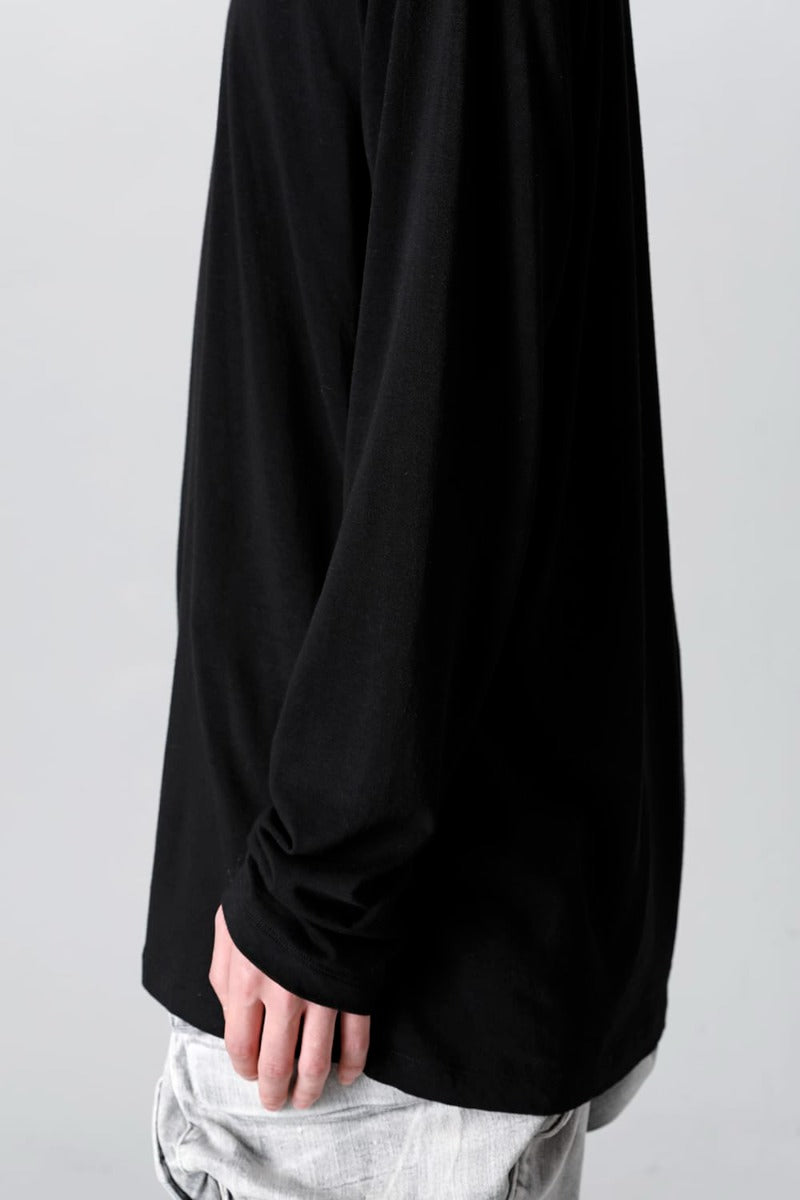 Long sleeve Cutsewn Black