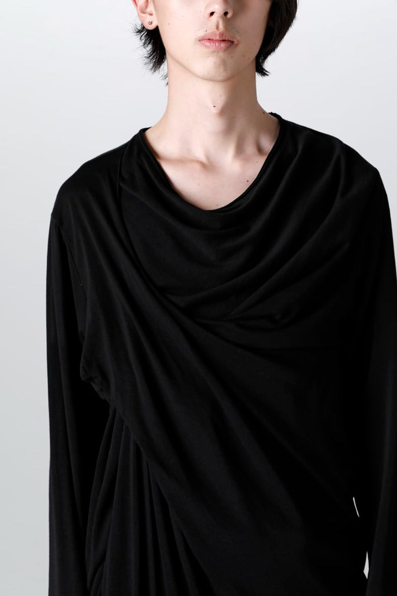 Venus Long sleeve Cutsewn Black