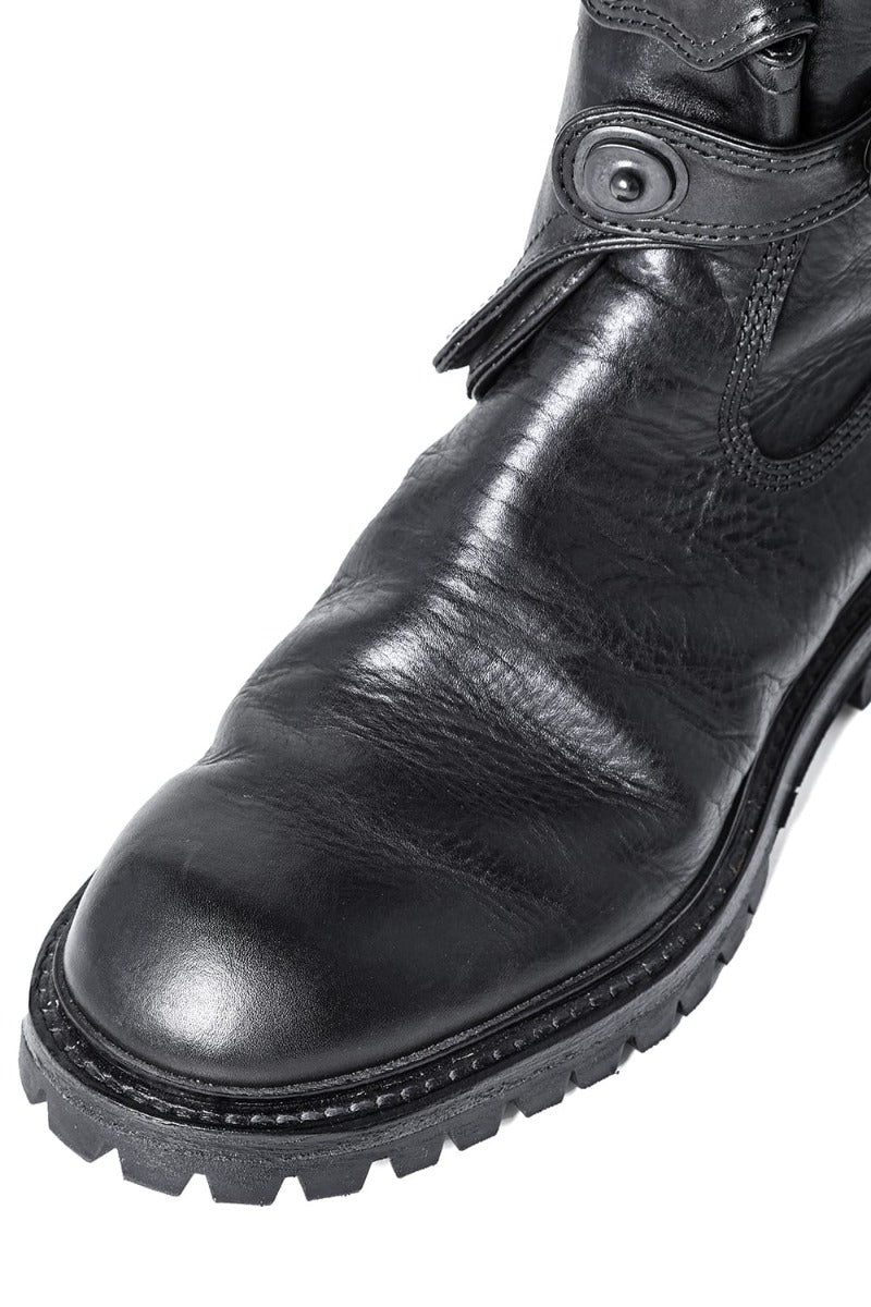 Gun Holder Leather Boots