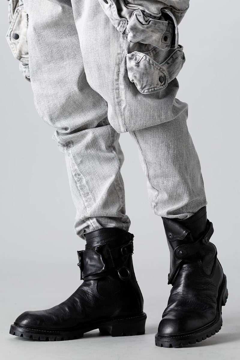 Gun Holder Leather Boots